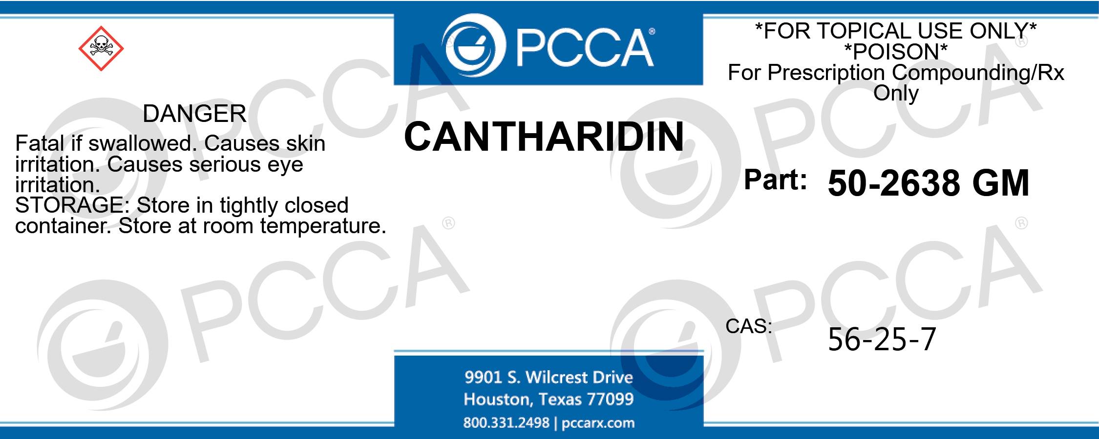 CANTHARIDIN - PCCA