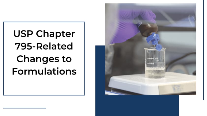 THE PCCA BLOG | USP Chapter 795-Related Changes to Formulations