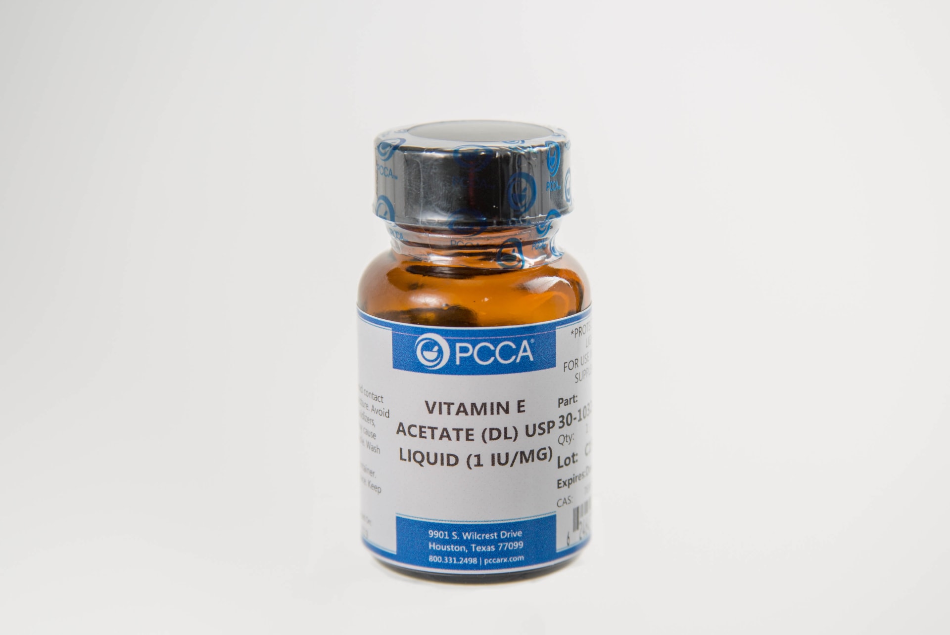 VITAMIN E ACETATE (DL) USP LIQUID (1 IU/MG) - PCCA VITAMIN E ACETATE (DL) USP LIQUID (1 IU/MG) - PCCA