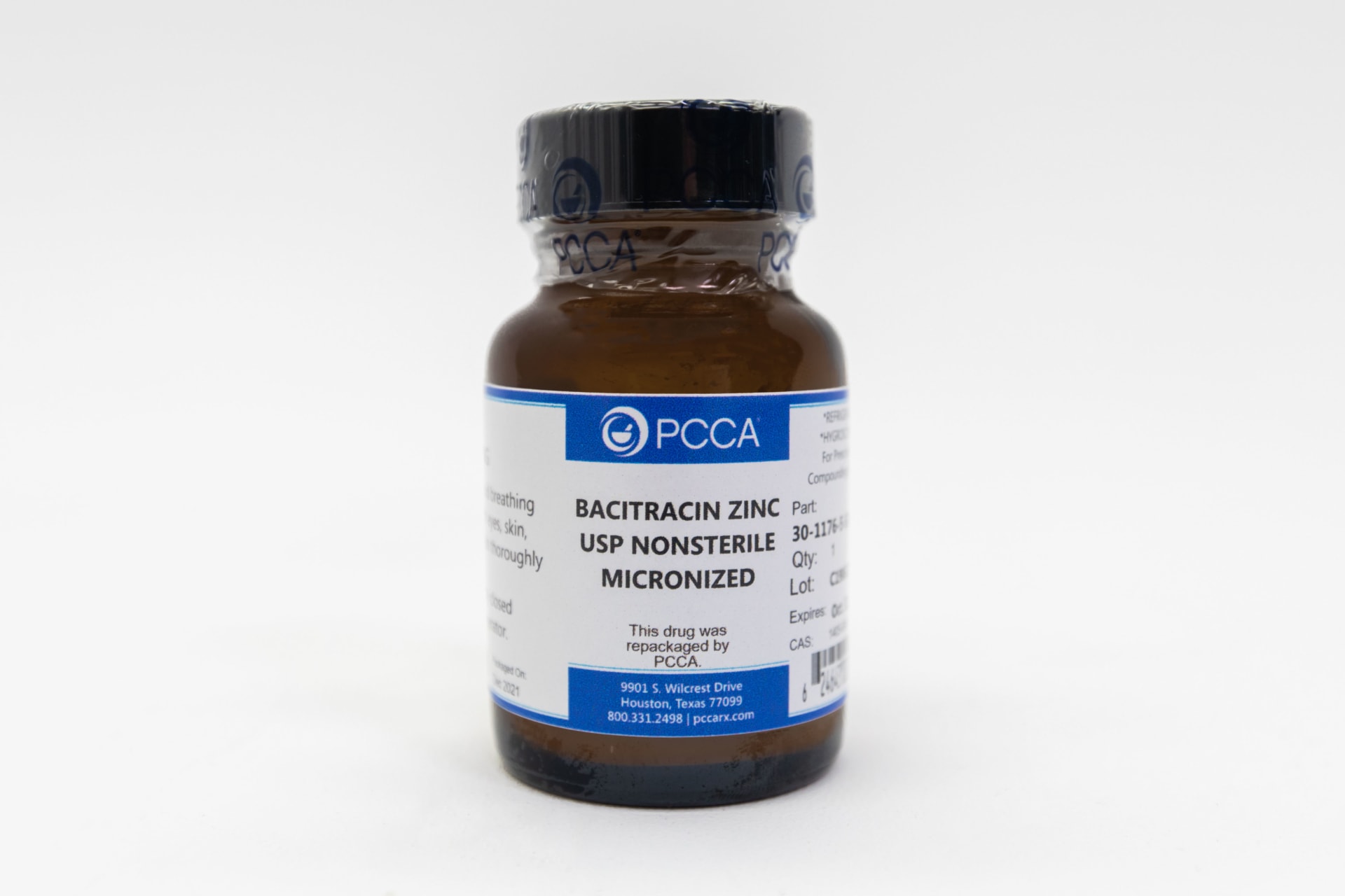 BACITRACIN ZINC USP MICRONIZED (NON-STERILE) - PCCA