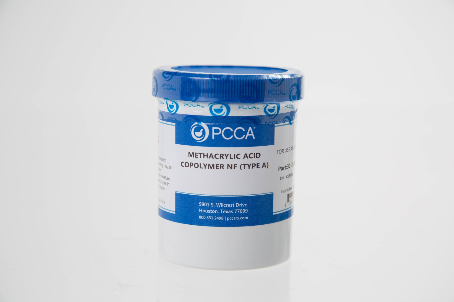 METHACRYLIC ACID COPOLYMER NF (TYPE A) PCCA