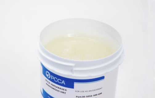 Canister of PCCA VersaBase Anhydrous HRT