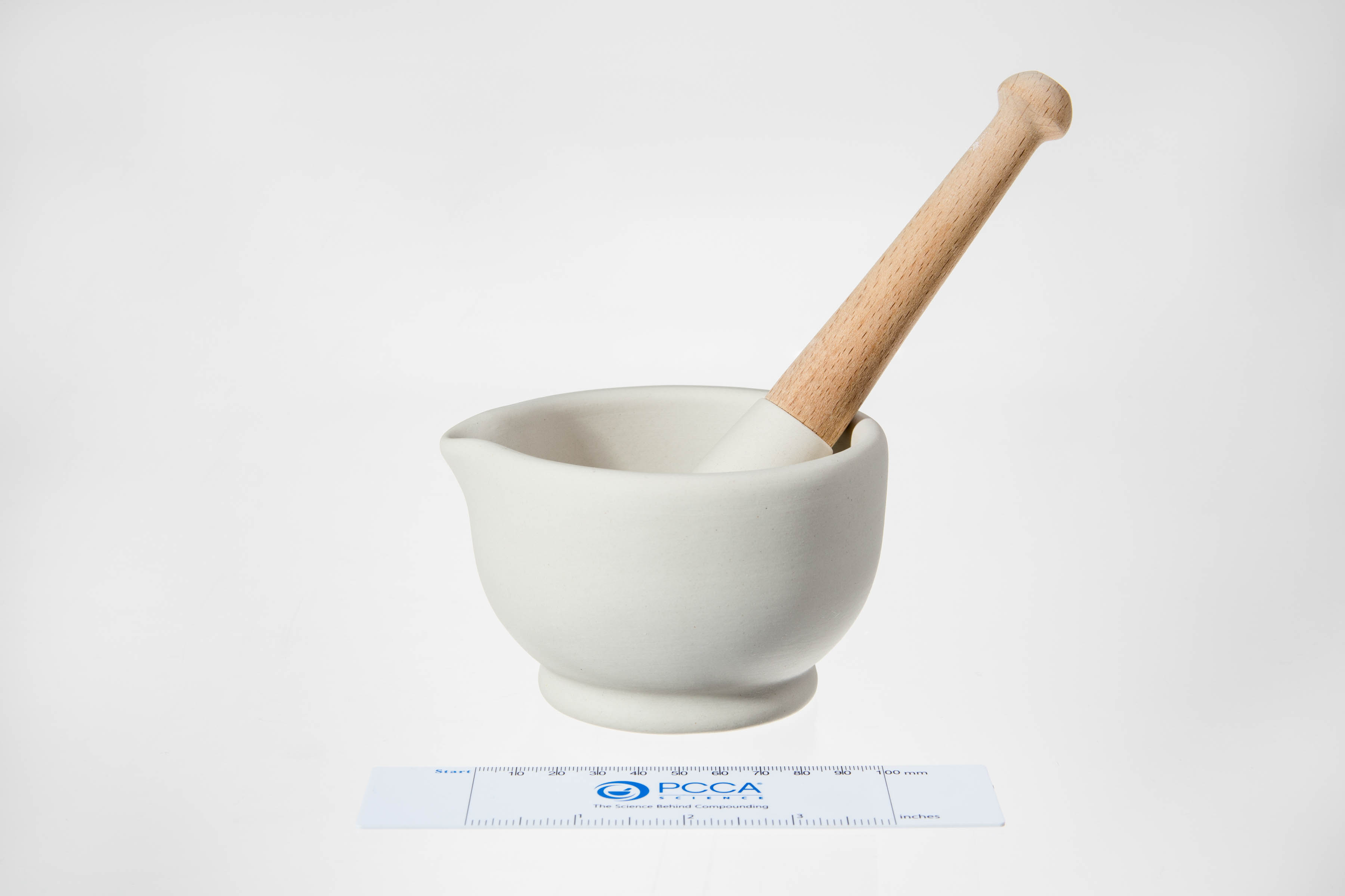 8 OZ WEDGEWOOD MORTAR AND PESTLE PCCA