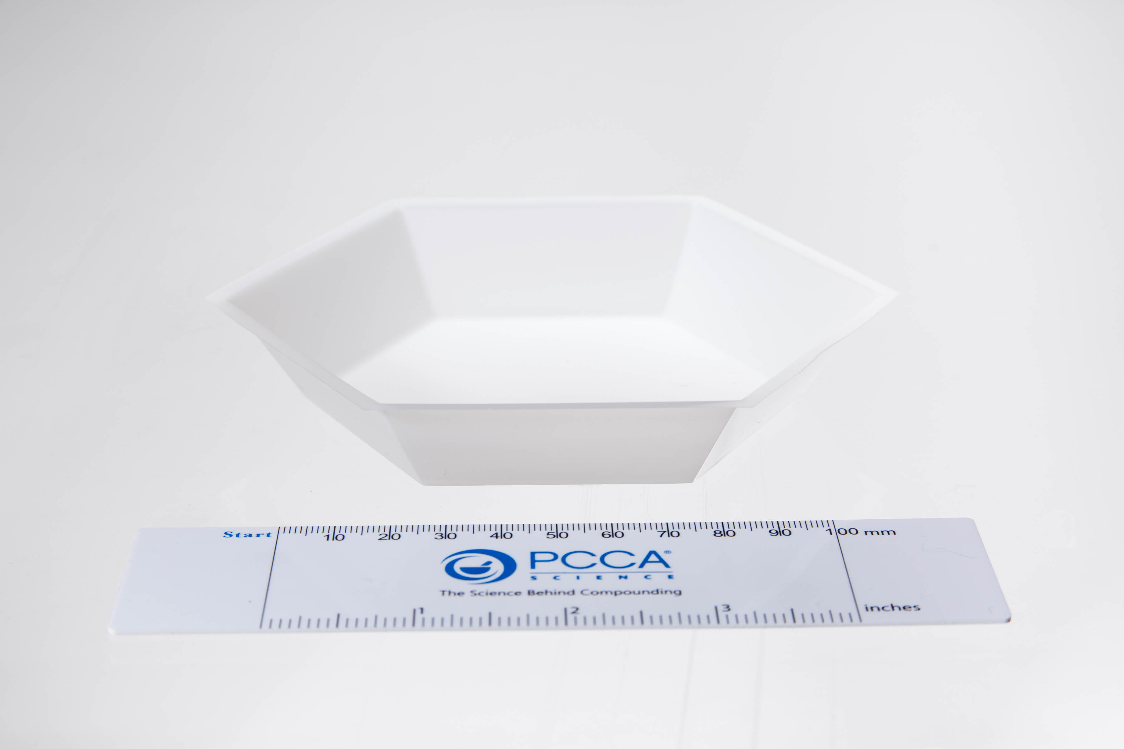 WEIGH BOAT HEXAGONAL 4" - PCCA