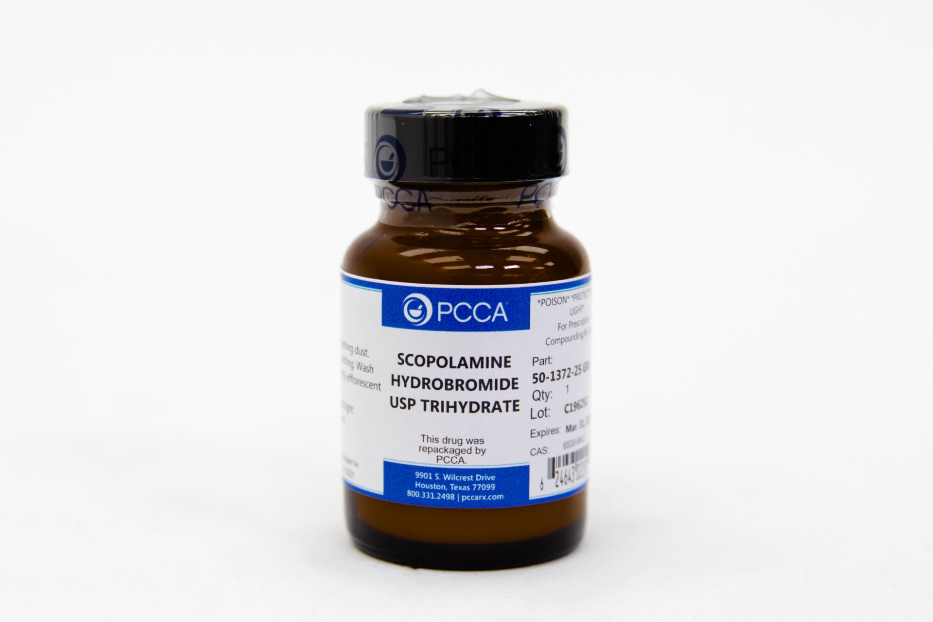 SCOPOLAMINE HYDROBROMIDE USP TRIHYDRATE
