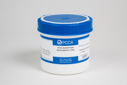 Canister of PCCA Biopeptide Biocosmetic