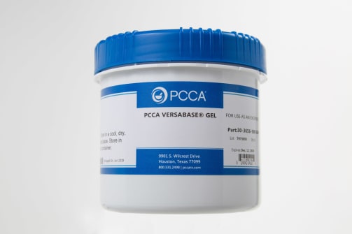 Canister of PCCA VersaBase Gel
